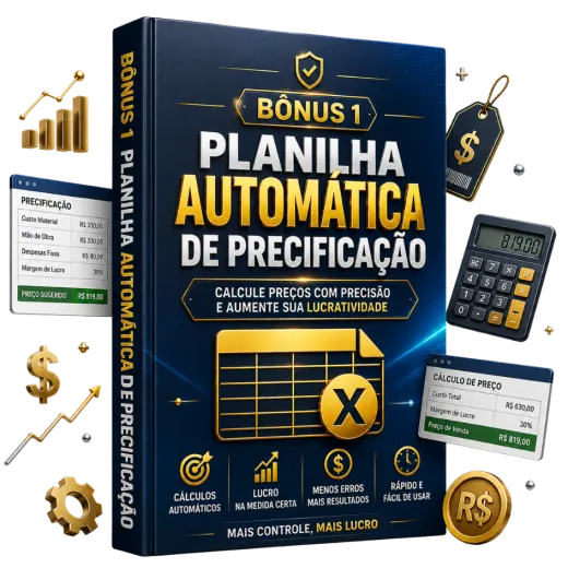 Bônus 1: Planilha automática de precificação